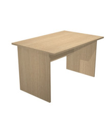 Scrivania Easy - lineare - 120 x 80 x 72 cm - rovere Scrivania Easy - lineare - 120 x 80 x 72 cm - rovere