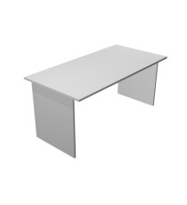 Scrivania Easy - lineare - 120 x 80 x 72,5 cm - grigio Scrivania Easy - lineare - 120 x 80 x 72,5 cm - grigio