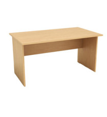 Scrivania Easy - lineare - 140 x 80 x 72 cm - faggio Scrivania Easy - lineare - 140 x 80 x 72 cm - faggio