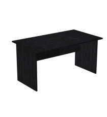 Scrivania Easy - lineare - 140 x 80 x 72 cm - nero venato Scrivania Easy - lineare - 140 x 80 x 72 cm - nero venato