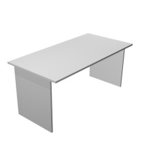 Scrivania Easy - lineare - 160 x 80 x 72 cm - grigio Scrivania Easy - lineare - 160 x 80 x 72 cm - grigio