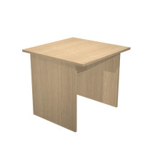 Scrivania Easy - lineare - 80 x 80 x 72 cm - rovere Scrivania Easy - lineare - 80 x 80 x 72 cm - rovere