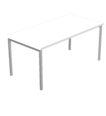 Scrivania Easy Plus - lineare - 120 x 80 x 72,5 cm - bianco Scrivania Easy Plus - lineare - 120 x 80 x 72,5 cm - bianco