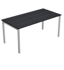 Scrivania Easy Plus - lineare - 120 x 80 x 72,5 cm - nero venato Scrivania Easy Plus - lineare - 120 x 80 x 72,5 cm - nero venato