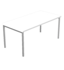 Scrivania Easy Plus - lineare - 140 x 80 x 72,5 cm - bianco Scrivania Easy Plus - lineare - 140 x 80 x 72,5 cm - bianco