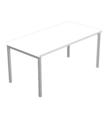Scrivania Easy Plus - lineare - 140 x 80 x 72,5 cm - grigio Scrivania Easy Plus - lineare - 140 x 80 x 72,5 cm - grigio