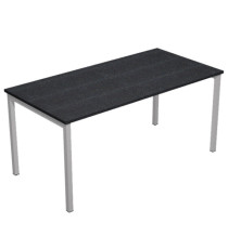 Scrivania Easy Plus - lineare - 140 x 80 x 72,5 cm - nero venato Scrivania Easy Plus - lineare - 140 x 80 x 72,5 cm - nero venato