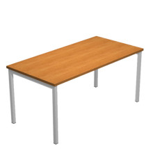 Scrivania Easy Plus - lineare - 180 x 80 x 72,5 cm - noce chiaro Scrivania Easy Plus - lineare - 180 x 80 x 72,5 cm - noce chiaro