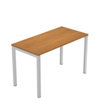 Scrivania Easy Plus - per smartworking - 120 x 60 x 72,5 cm - noce chiaro Scrivania Easy Plus - per smartworking - 120 x 60 x 72,5 cm - noce chiaro