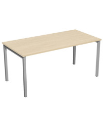Scrivania lineare Easy Plus - 120 x 80 x 72,5 cm - faggio Scrivania lineare Easy Plus - 120 x 80 x 72,5 cm - faggio