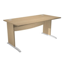 Scrivania Operativa Agorà Basic - fianchi a L melaminico - 140 x 80 x H 73 cm - rovere Scrivania Operativa Agorà Basic - fianchi a L melaminico - 140 x 80 x H 73 cm - rovere