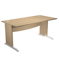 Scrivania Operativa Agorà Basic - fianchi a L melaminico - 160 x 80 x H 73 cm - rovere Scrivania Operativa Agorà Basic - fianchi a L melaminico - 160 x 80 x H 73 cm - rovere