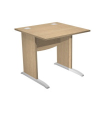 Scrivania Operativa Agorà Basic - fianchi a L melaminico - 80 x 80 x H 73 cm - rovere Scrivania Operativa Agorà Basic - fianchi a L melaminico - 80 x 80 x H 73 cm - rovere