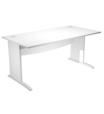 Scrivania Operativa Agorà Basic - fianchi a L melaminico 180 x 80 x H 73 cm - bianco Scrivania Operativa Agorà Basic - fianchi a L melaminico 180 x 80 x H 73 cm - bianco