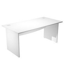 Scrivania Operativa Agorà Basic - fianchi melaminico - 160 x 80 x H 73 cm - bianco Scrivania Operativa Agorà Basic - fianchi melaminico - 160 x 80 x H 73 cm - bianco