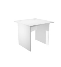Scrivania Operativa Agorà Basic - fianchi melaminico - 80 x 80 x H 73 cm - bianco Scrivania Operativa Agorà Basic - fianchi melaminico - 80 x 80 x H 73 cm - bianco