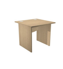 Scrivania Operativa Agorà Basic - fianchi melaminico - 80 x 80 x H 73 cm - rovere Scrivania Operativa Agorà Basic - fianchi melaminico - 80 x 80 x H 73 cm - rovere