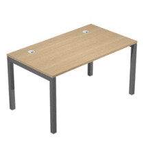 Scrivania singola Agorà - 160 x 80 x 74,6 cm - Rovere/antracite Scrivania singola Agorà - 160 x 80 x 74,6 cm - Rovere/antracite