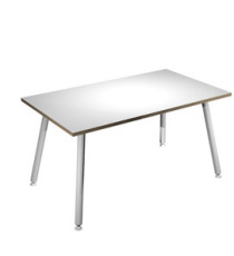 Scrivania Skinny Metal - 140 x 80 x H 74,4 cm - bianco Scrivania Skinny Metal - 140 x 80 x H 74,4 cm - bianco