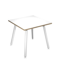 Scrivania Skinny Metal - 80 x 80 x H 74,4 cm - bianco Scrivania Skinny Metal - 80 x 80 x H 74,4 cm - bianco