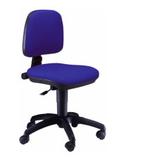 Sedia operativa A41B - senza braccioli - blu - Unisit Sedia operativa A41B - senza braccioli - blu - Unisit