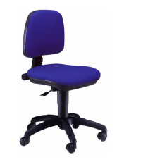 Sedia operativa A41B - senza braccioli - blu - Unisit Sedia operativa A41B - senza braccioli - blu - Unisit