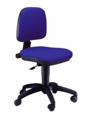 Sedia operativa A41B - senza braccioli - blu - Unisit Sedia operativa A41B - senza braccioli - blu - Unisit