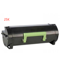 Toner 56F2U0E nero compatibile per Lexmark MS521,MS621,MS622,MX521,MX621,MX622 capacità 25.000 pagine