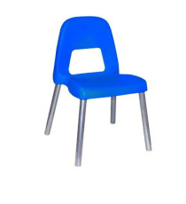 Sedia per bambini Piuma - H 31 cm - blu - CWR