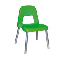 Sedia per bambini Piuma - H 31 cm - verde - CWR Sedia per bambini Piuma - H 31 cm - verde - CWR