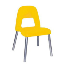 Sedia per bambini Piuma - H 35 cm - giallo - CWR Sedia per bambini Piuma - H 35 cm - giallo - CWR