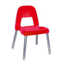 Sedia per bambini Piuma - H 35 cm - rosso - CWR Sedia per bambini Piuma - H 35 cm - rosso - CWR
