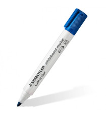 Pennarelli Lumocolor whiteboard 351 - punta tonda - tratto 2 mm - blu - Staedtler Pennarelli Lumocolor whiteboard 351 - punta tonda - tratto 2 mm - blu - Staedtler