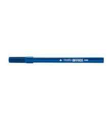 Pennarelli Office - punta feltro - punta fine - tratto 0,7 mm - blu - Tratto - conf. 12 pezzi Pennarelli Office - punta feltro - punta fine - tratto 0,7 mm - blu - Tratto - conf. 12 pezzi