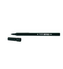 Pennarelli Office - punta feltro - punta fine - tratto 0,7 mm - nero - Tratto - conf. 12 pezzi Pennarelli Office - punta feltro - punta fine - tratto 0,7 mm - nero - Tratto - conf. 12 pezzi