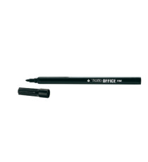 Pennarelli Office - punta feltro - punta fine - tratto 0,7 mm - nero - Tratto - conf. 12 pezzi Pennarelli Office - punta feltro - punta fine - tratto 0,7 mm - nero - Tratto - conf. 12 pezzi