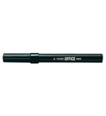 Pennarelli Office punta feltro - punta maxi - tratto 0,80-2,00mm - nero  - Tratto - conf. 12 pezzi Pennarelli Office punta feltro - punta maxi - tratto 0,80-2,00mm - nero  - Tratto - conf. 12 pezzi