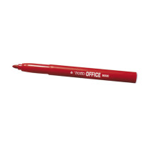 Pennarelli Office punta feltro - punta maxi - tratto 0,80-2,00mm - rosso  - Tratto - conf. 12 pezzi Pennarelli Office punta feltro - punta maxi - tratto 0,80-2,00mm - rosso  - Tratto - conf. 12 pezzi