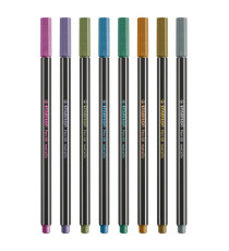 Pennarelli Pen 68 - colori assortiti metallic - Stabilo - scatola in metallo 8 pezzi Pennarelli Pen 68 - colori assortiti metallic - Stabilo - scatola in metallo 8 pezzi