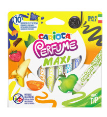 Pennarelli Perfume Maxi - punta 7,0mm - colori assortiti  - Carioca - astuccio 10 pezzi