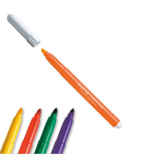 Pennarelli Turbomaxi - punta ø5mm - colori assortiti - Giotto - barattolo 48 pezzi