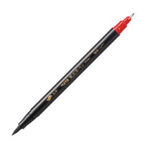 Pennarello - doppia punta in fibra - nero - Pentel Pennarello - doppia punta in fibra - nero - Pentel