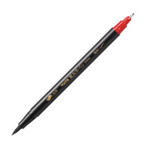 Pennarello - doppia punta in fibra - nero - Pentel Pennarello - doppia punta in fibra - nero - Pentel
