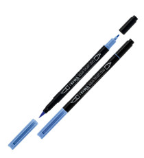 Pennarello Aqua Brush Duo - colori pastel - Lyra - conf. 6 pezzi Pennarello Aqua Brush Duo - colori pastel - Lyra - conf. 6 pezzi