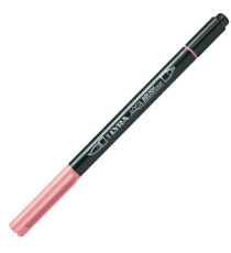 Pennarello Aqua Brush Duo - punte 2/4 mm - carminio rosa - Lyra Pennarello Aqua Brush Duo - punte 2/4 mm - carminio rosa - Lyra