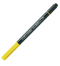 Pennarello Aqua Brush Duo - punte 2/4 mm - giallo di cadmio limone - Lyra Pennarello Aqua Brush Duo - punte 2/4 mm - giallo di cadmio limone - Lyra