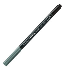 Pennarello Aqua Brush Duo - punte 2/4 mm - grigio medio freddo - Lyra Pennarello Aqua Brush Duo - punte 2/4 mm - grigio medio freddo - Lyra