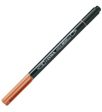 Pennarello Aqua Brush Duo - punte 2/4 mm - ocra bruciata - Lyra Pennarello Aqua Brush Duo - punte 2/4 mm - ocra bruciata - Lyra