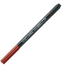 Pennarello Aqua Brush Duo - punte 2/4 mm - rosso Venezia - Lyra Pennarello Aqua Brush Duo - punte 2/4 mm - rosso Venezia - Lyra