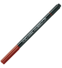 Pennarello Aqua Brush Duo - punte 2/4 mm - rosso Venezia - Lyra Pennarello Aqua Brush Duo - punte 2/4 mm - rosso Venezia - Lyra